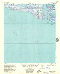 1957 Map of Oyster Bayou, Terrebonne Parish, LA — High-Res Pastmaps